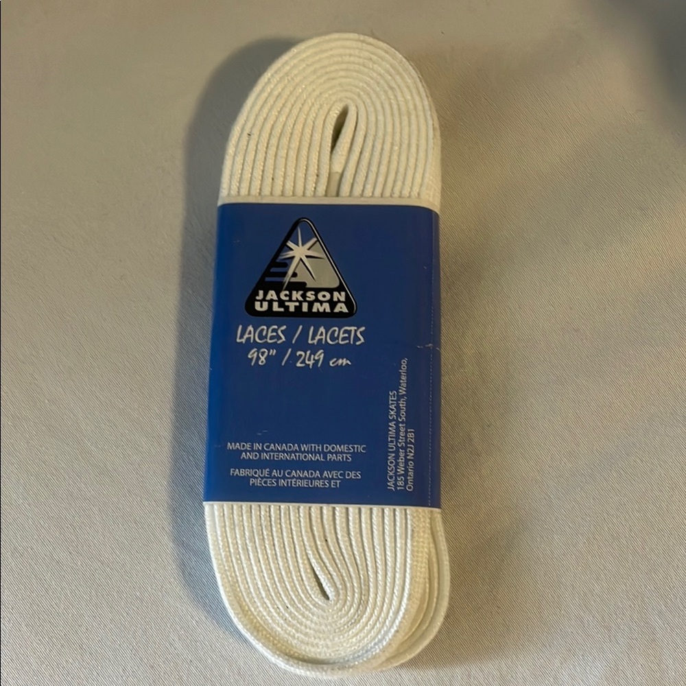 Jackson Ultima White Laces 98” NEW